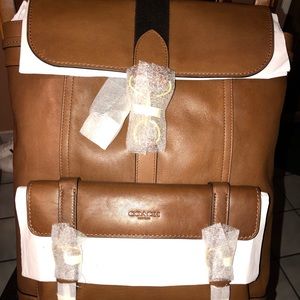 Coach Bleecker leather backpack